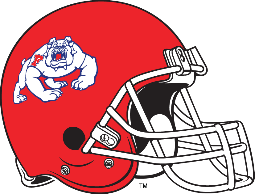 Fresno State Bulldogs 1992-2005 Helmet Logo t shirts DIY iron ons